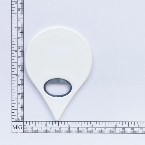 Turistik hediyelik Açacak magnet -Google Konum / Damla formu